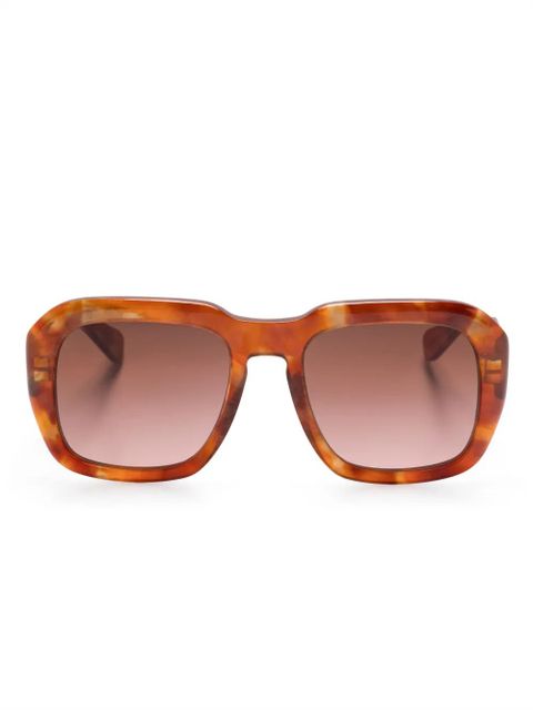 Chloé Eyewear oversize-frame sunglasses - Brown - zdjęcie produktu nr 1