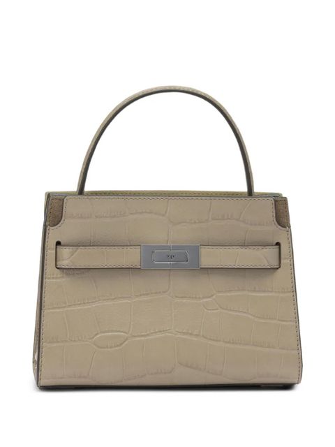 Tory Burch Lee Radziwil croc-effect leather tote bag - Neutrals - zdjęcie produktu nr 1