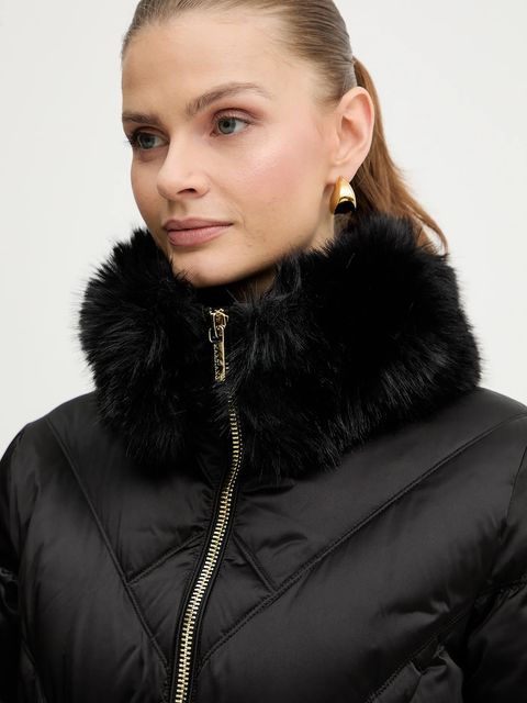 Marciano by Guess kurtka puchowa ELLY kolor czarny zimowa 5BGL38 7374A