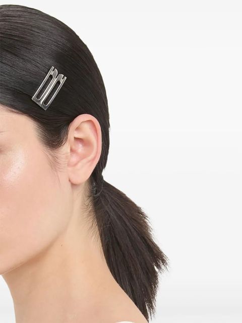 Victoria Beckham logo hairclip - Silver - zdjęcie produktu nr 2