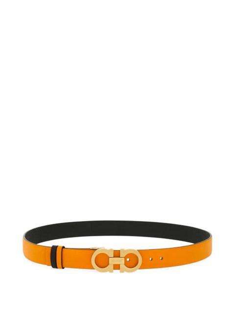 Ferragamo Gancini belt - Yellow
