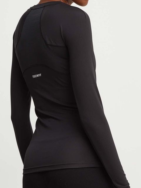 adidas Performance longsleeve treningowy Techfit kolor czarny IK7918 - zdjęcie produktu nr 2