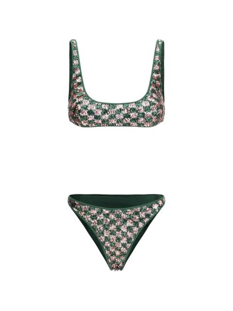 Oséree sequined bikini - Green - zdjęcie produktu nr 1