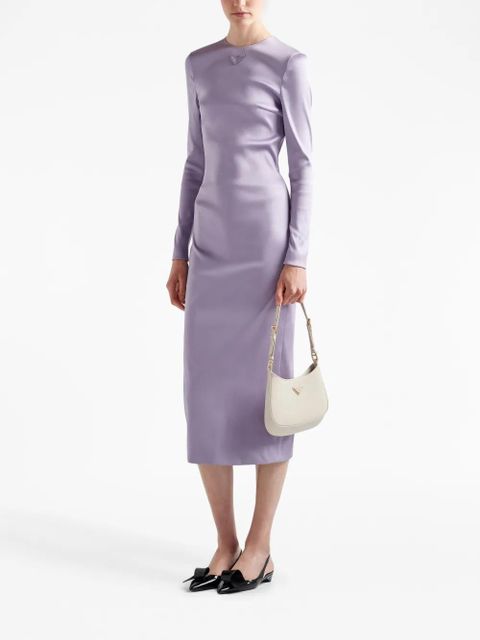 Prada Cleo patent-leather shoulder bag - Neutrals - zdjęcie produktu nr 2