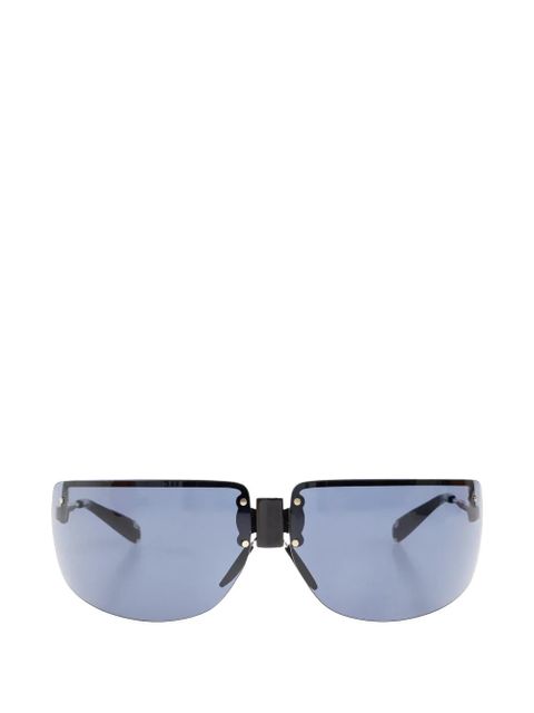 Tory Burch Shield Runway sunglasses - Blue - zdjęcie produktu nr 1