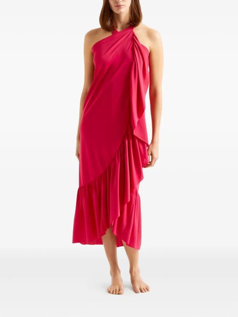 ERES Julia ruffled pareo skirt - Red - zdjęcie produktu nr 2