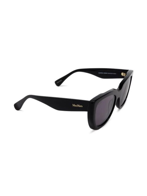 Max Mara Eyewear GLIMPSE4 cat-eye sunglasses - Black - zdjęcie produktu nr 2