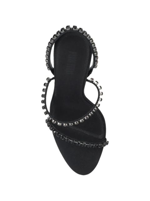 Paris Texas crystal-embellished pumps - Black