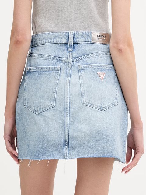 Guess spódnica jeansowa LAYLA