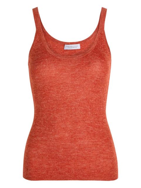 Gabriela Hearst ribbed vest top - Orange - zdjęcie produktu nr 1