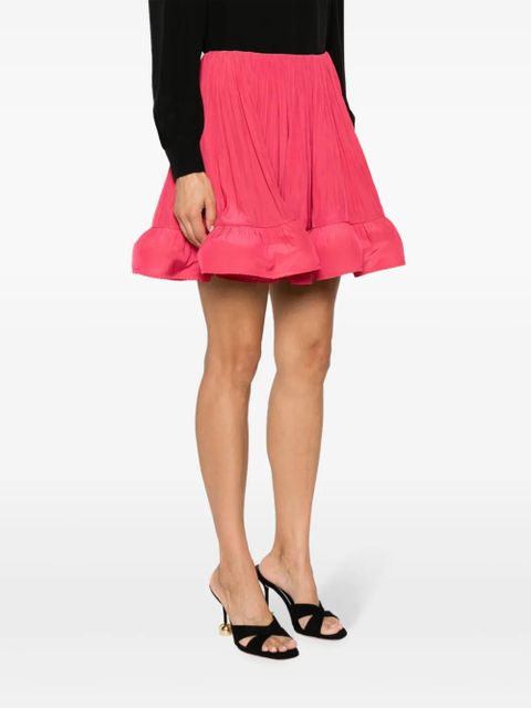 Lanvin ruffled flared miniskirt - Pink - zdjęcie produktu nr 2
