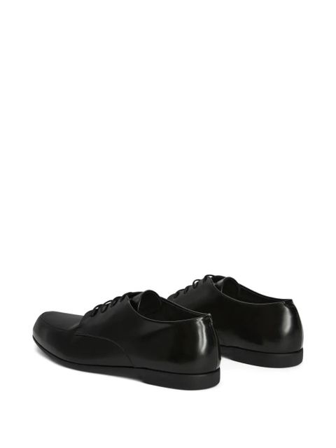 Jil Sander leather derby shoes - Black - zdjęcie produktu nr 2