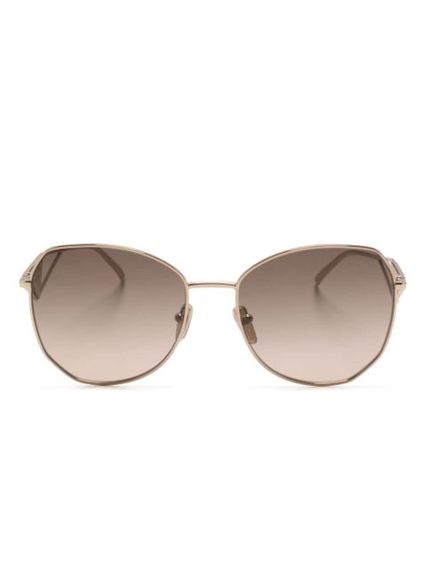 Prada Eyewear gradient oversized-frame sunglasses - Gold - zdjęcie produktu nr 1