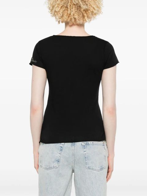 Zadig&Voltaire crystal-embellished T-shirt - Black