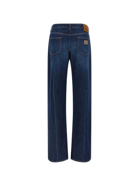 Dolce & Gabbana stone-washed low-waist jeans - Blue - zdjęcie produktu nr 2
