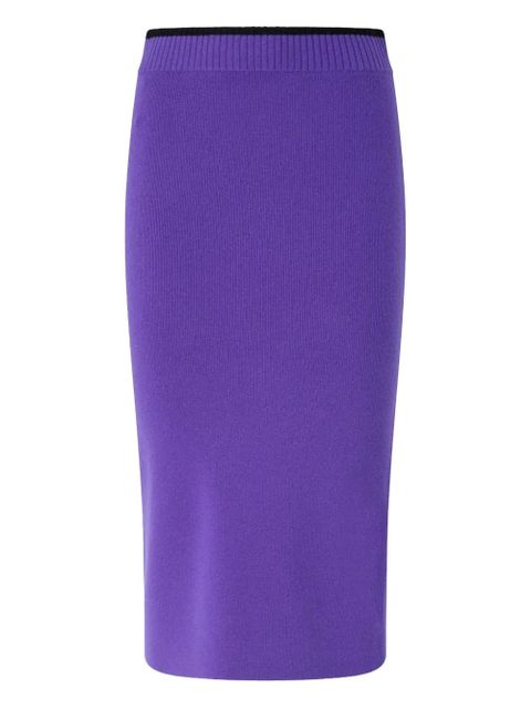 PINKO wool blend pencil skirt - Purple - zdjęcie produktu nr 1