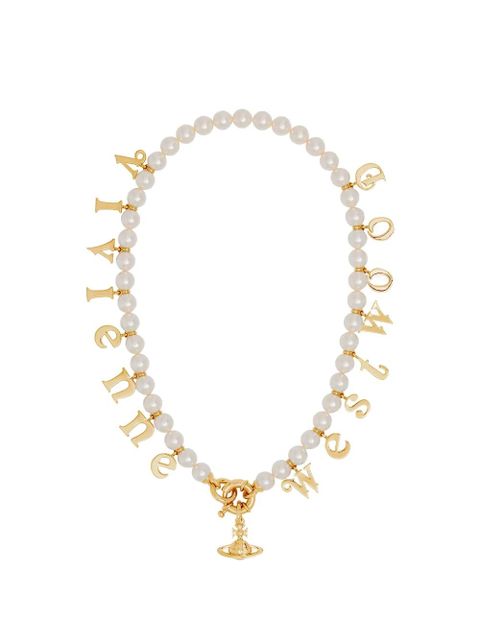 Vivienne Westwood Leanne orb-pendant necklace - Gold - zdjęcie produktu nr 2