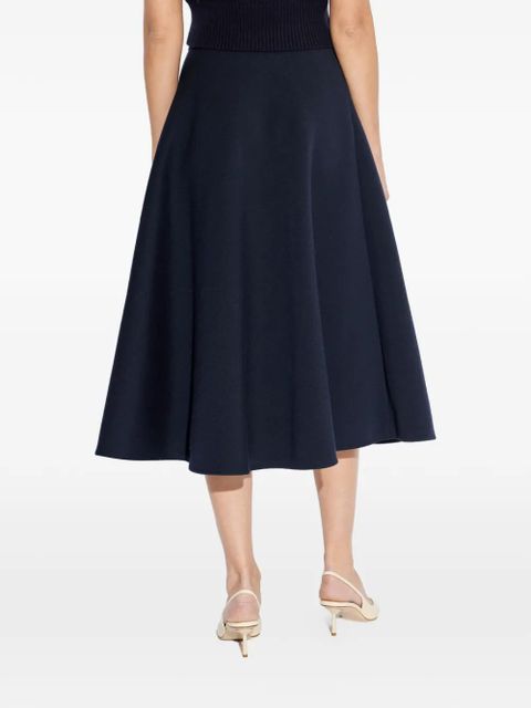 Max Mara pleated knitted skirt - Blue