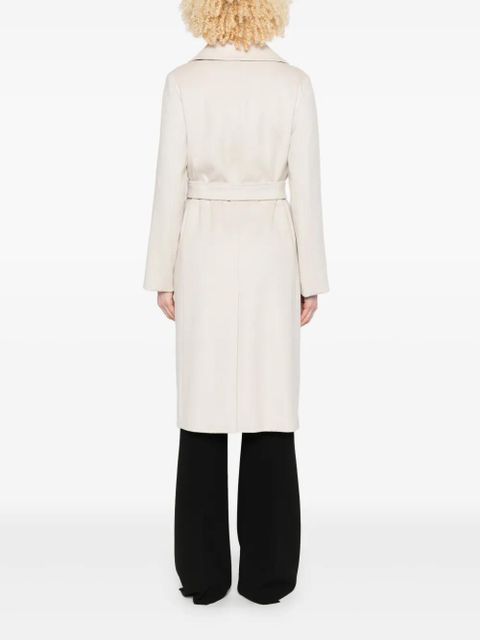 Max Mara virgin wool coat - White