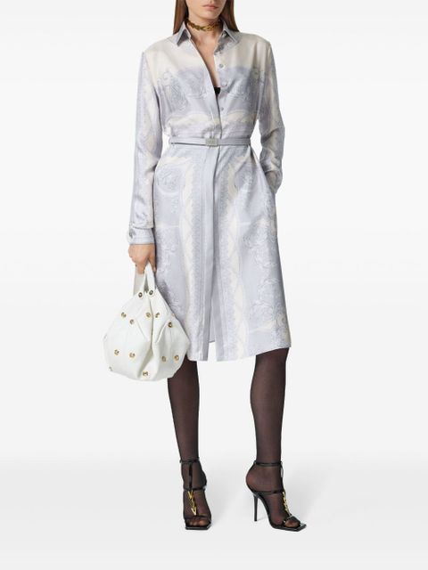 Versace La Coupe des Dieux midi shirt dress - Blue - zdjęcie produktu nr 2