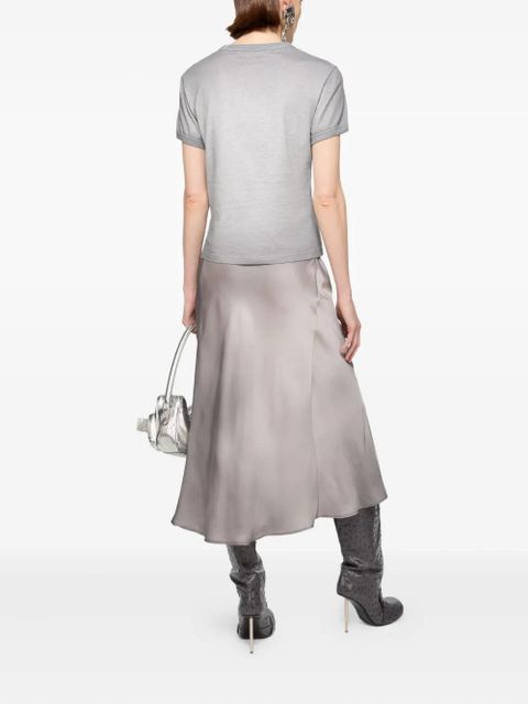Acne Studios sprayed cotton T-shirt - Grey