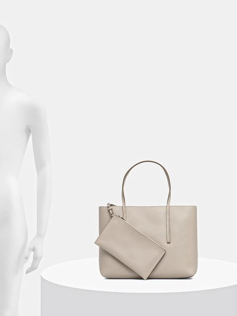 Calvin Klein torebka kolor beżowy LV04F3275G