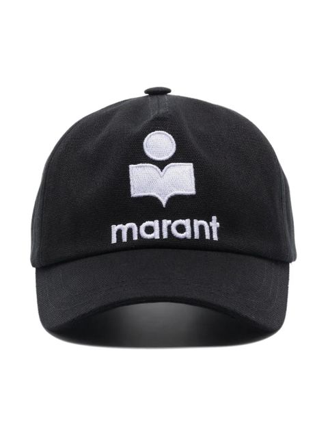 ISABEL MARANT Tyron logo-embroidered baseball cap - Black - zdjęcie produktu nr 1