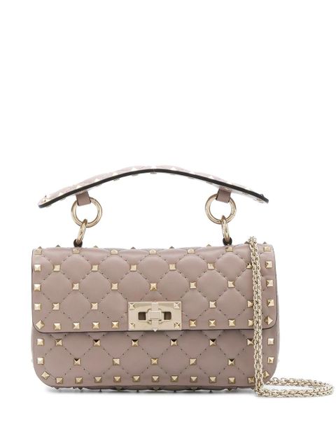 Valentino Garavani small Rockstud Spike shoulder bag - Neutrals - zdjęcie produktu nr 1