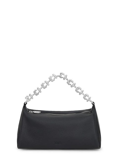 Tous torebka skórzana FOLD kolor czarny 2002306751