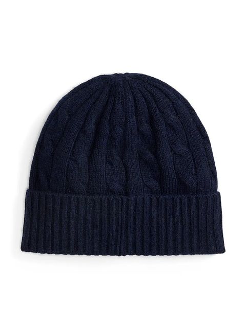 Polo Ralph Lauren czapka wełniana kolor granatowy 455981442 - zdjęcie produktu nr 2