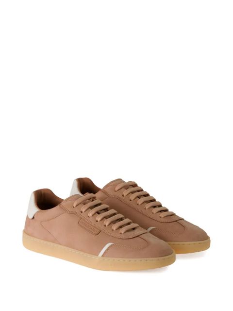 Ferragamo suede low-top trainers - Pink - zdjęcie produktu nr 2