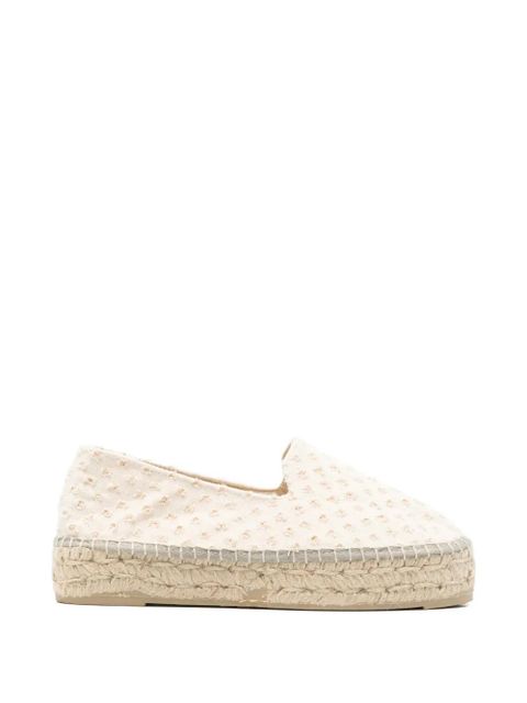 Manebi beige textured espadrilles - Neutrals - zdjęcie produktu nr 1