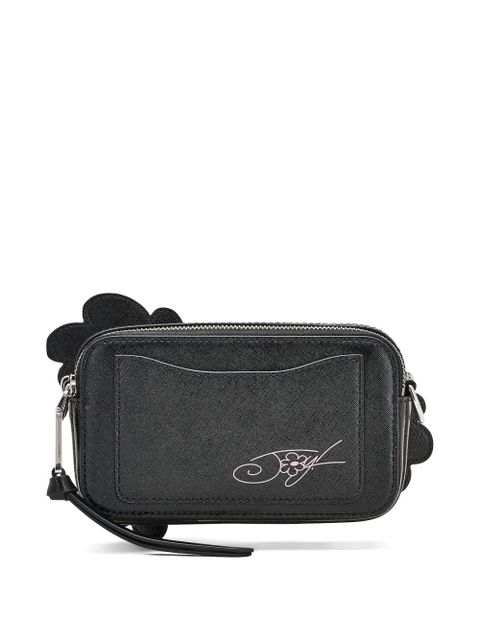 Marc Jacobs x Hattie Stewart flower-embellishment crossbody bag - Black - zdjęcie produktu nr 2
