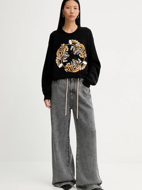 Kenzo sweter wełniany x Verdy kolor czarny FF58PU7133CR.99J