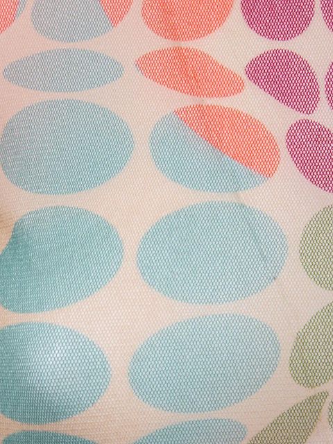 Jean Paul Gaultier polka-dot long-sleeve top - Orange