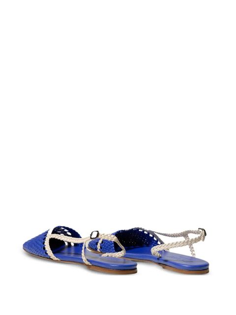 Hereu RONDAIA woven asymmetrical sandals - Blue - zdjęcie produktu nr 2
