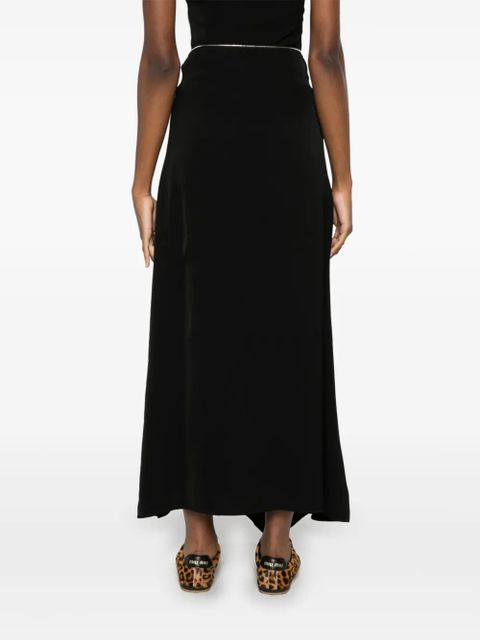 Nanushka Zella maxi skirt - Black