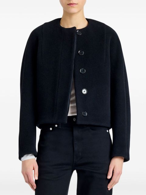 Proenza Schouler Mona cropped jacket - Black