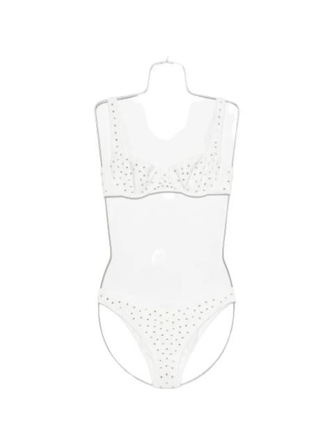 Oséree gem-embellished underwired bikini - White - zdjęcie produktu nr 1