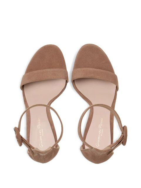Gianvito Rossi Portofino 105mm suede sandals - Neutrals