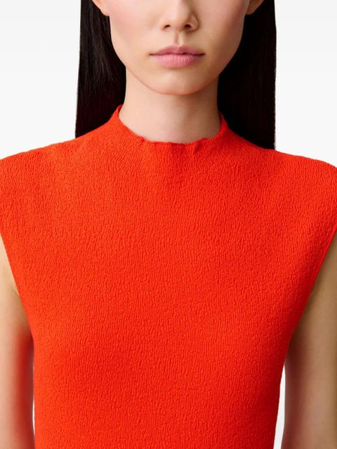 Claudie Pierlot pleated mini dress - Red