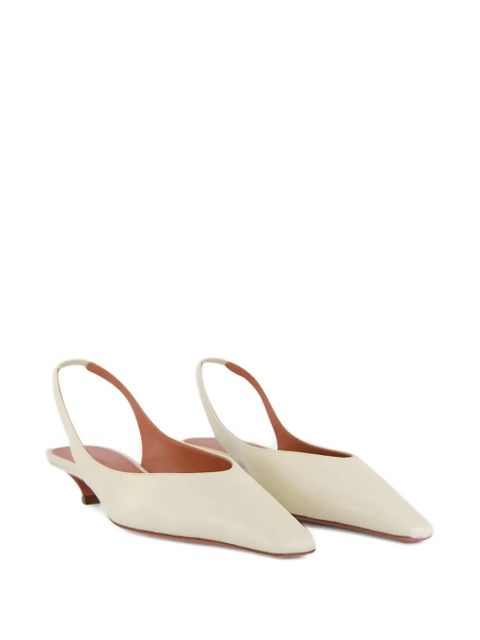 Amina Muaddi Jamie sling pumps - Neutrals - zdjęcie produktu nr 2