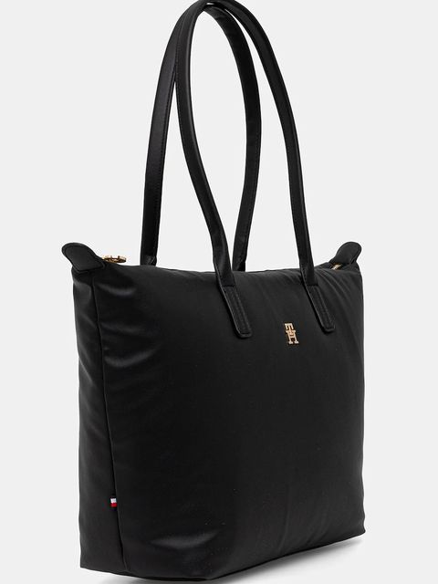 Tommy Hilfiger torebka kolor czarny AW0AW17705 - zdjęcie produktu nr 2