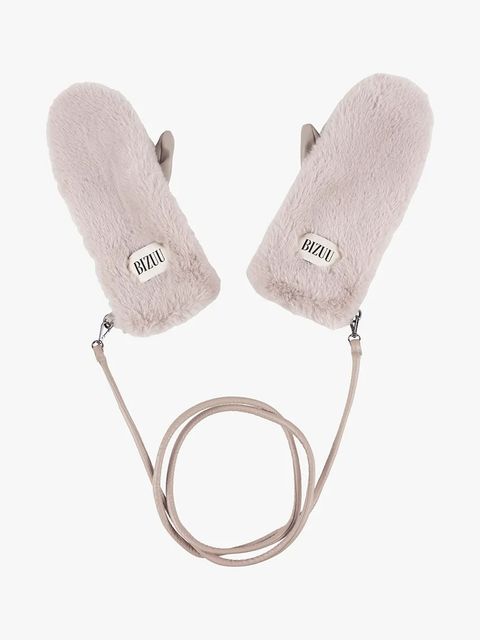 Bizuu rękawiczki ROKKA damskie kolor beżowy ROKKA BEŻOWY - zdjęcie produktu nr 1