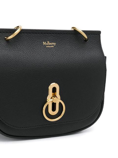 Mulberry small Amberly satchel bag - Black - zdjęcie produktu nr 2