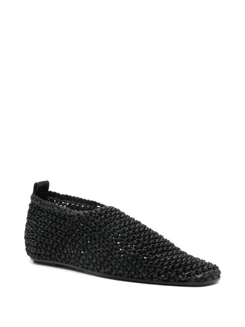 TOTEME woven ballet flats - Black - zdjęcie produktu nr 2