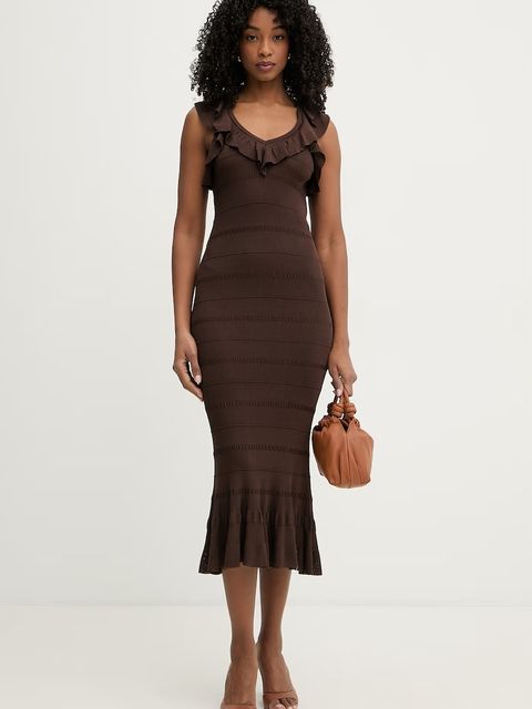 Twinset sukienka letnia z wiskozą - zdjęcie produktu nr 1