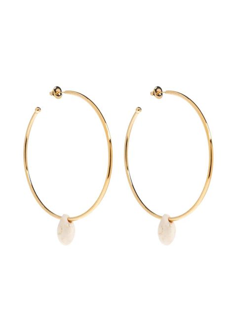 ISABEL MARANT pendant hoop earrings - Gold - zdjęcie produktu nr 1