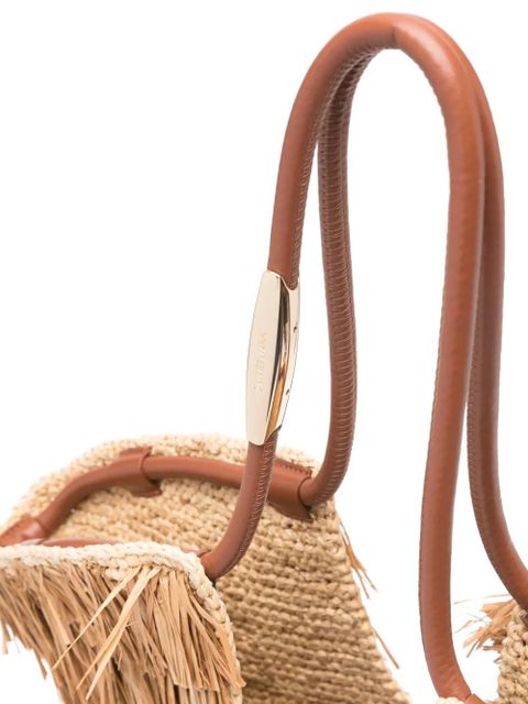 ZIMMERMANN medium Goldentime fringed tote bag - Neutrals