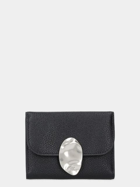 Calvin Klein etui na karty skórzane kolor czarny LV04F1062G - zdjęcie produktu nr 1